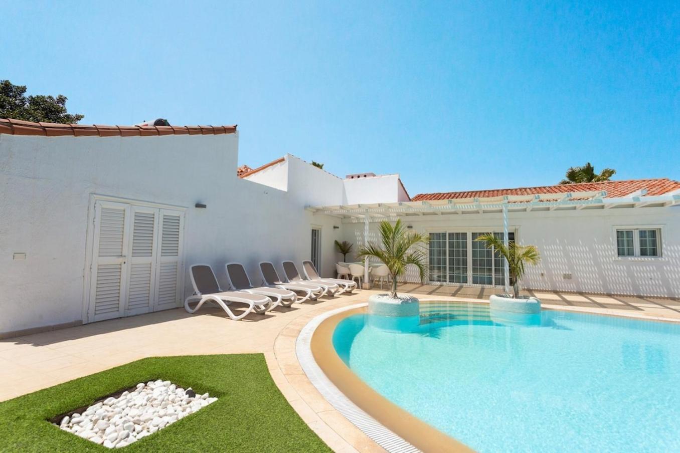 Alamos Park-Stunning Villa In Huge Private Grounds San Miguel de Abona Exterior photo